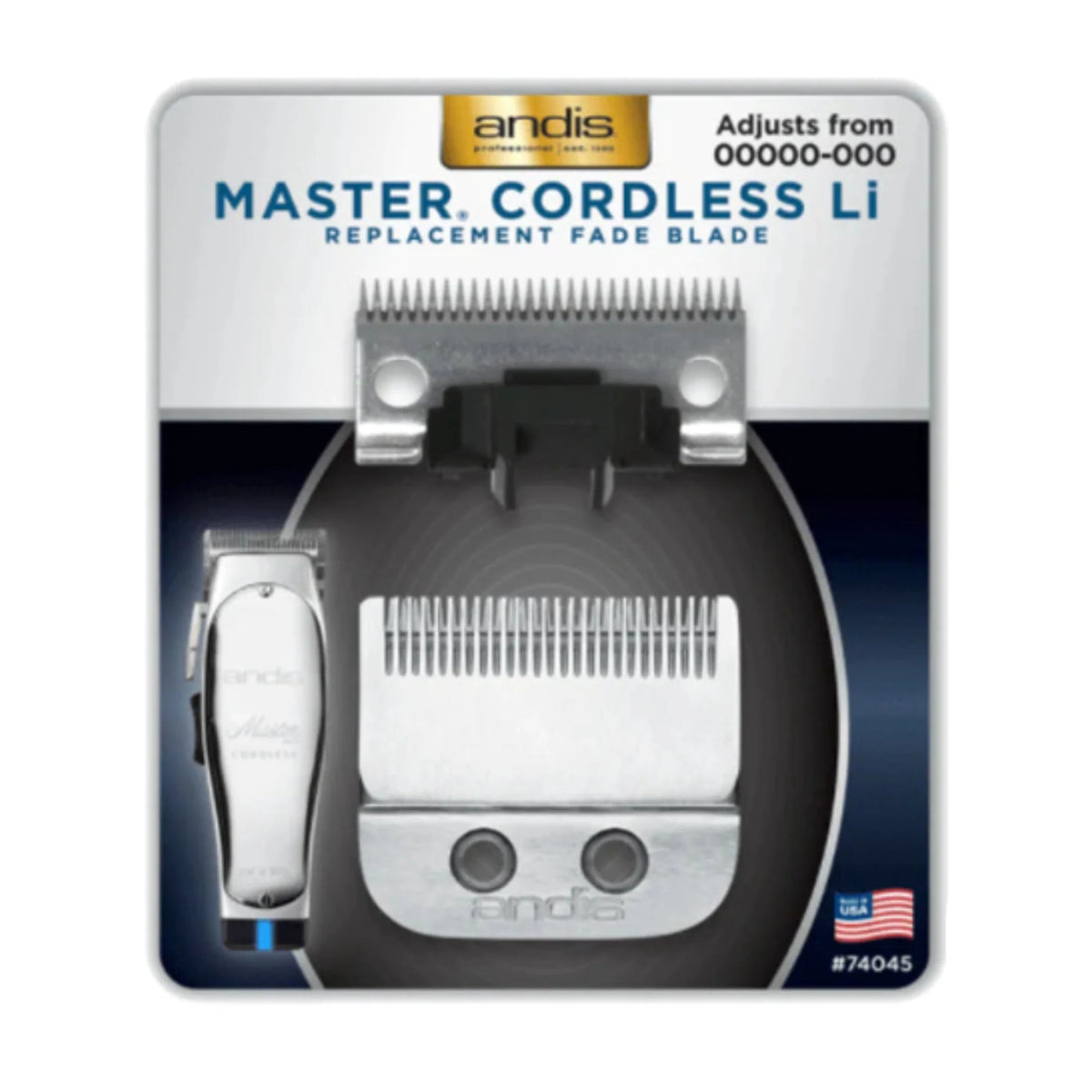 Andis Master Cordless Li Clipper Blade #74045