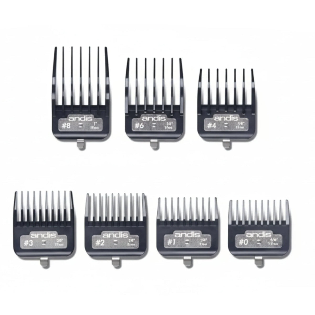 Andis Master Premium Metal Clip Comb Set #33645