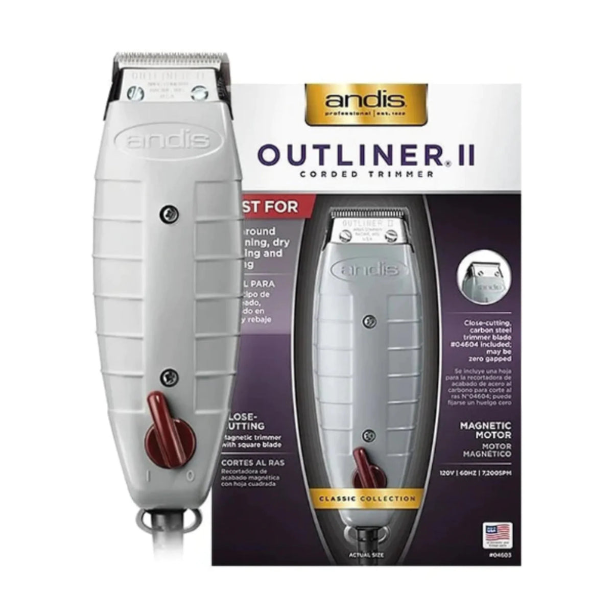 Andis Outliner II Trimmer #04603/4685