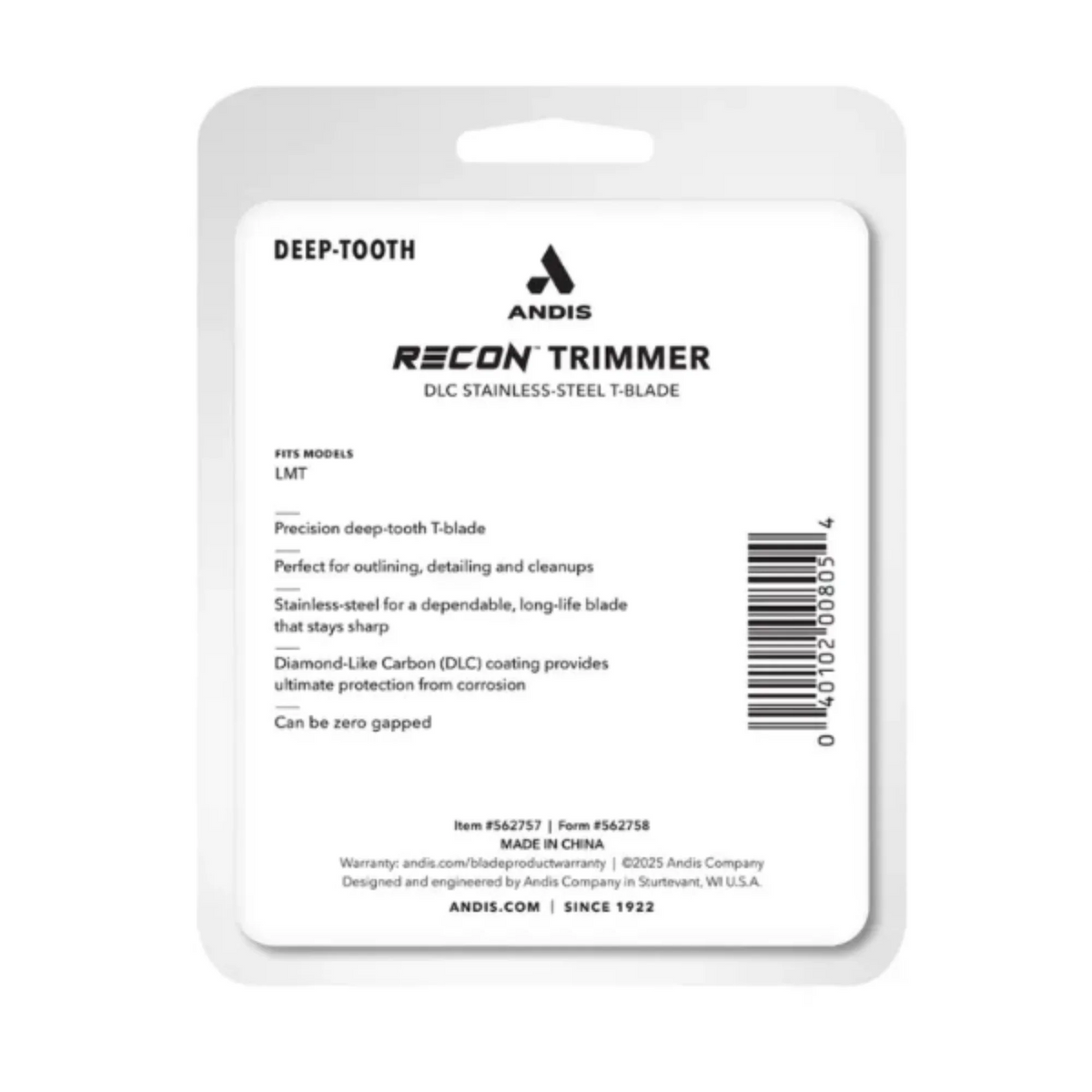 Andis Recon Trimmer Replacement Blade #562757