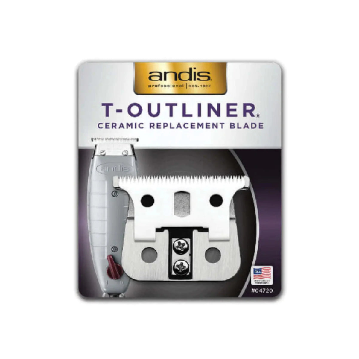 Andis T-Outliner Ceramic Trimmer Blade #04720