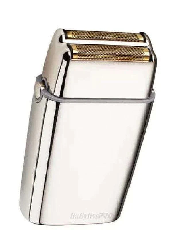 BaBylissPRO FOILFX02 Silver Cordless Metal Double Foil Shaver #FXFS2