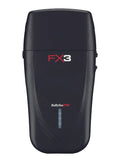 BaBylissPRO FX3 Black Double Foil Cordless Shaver #FXX3SB