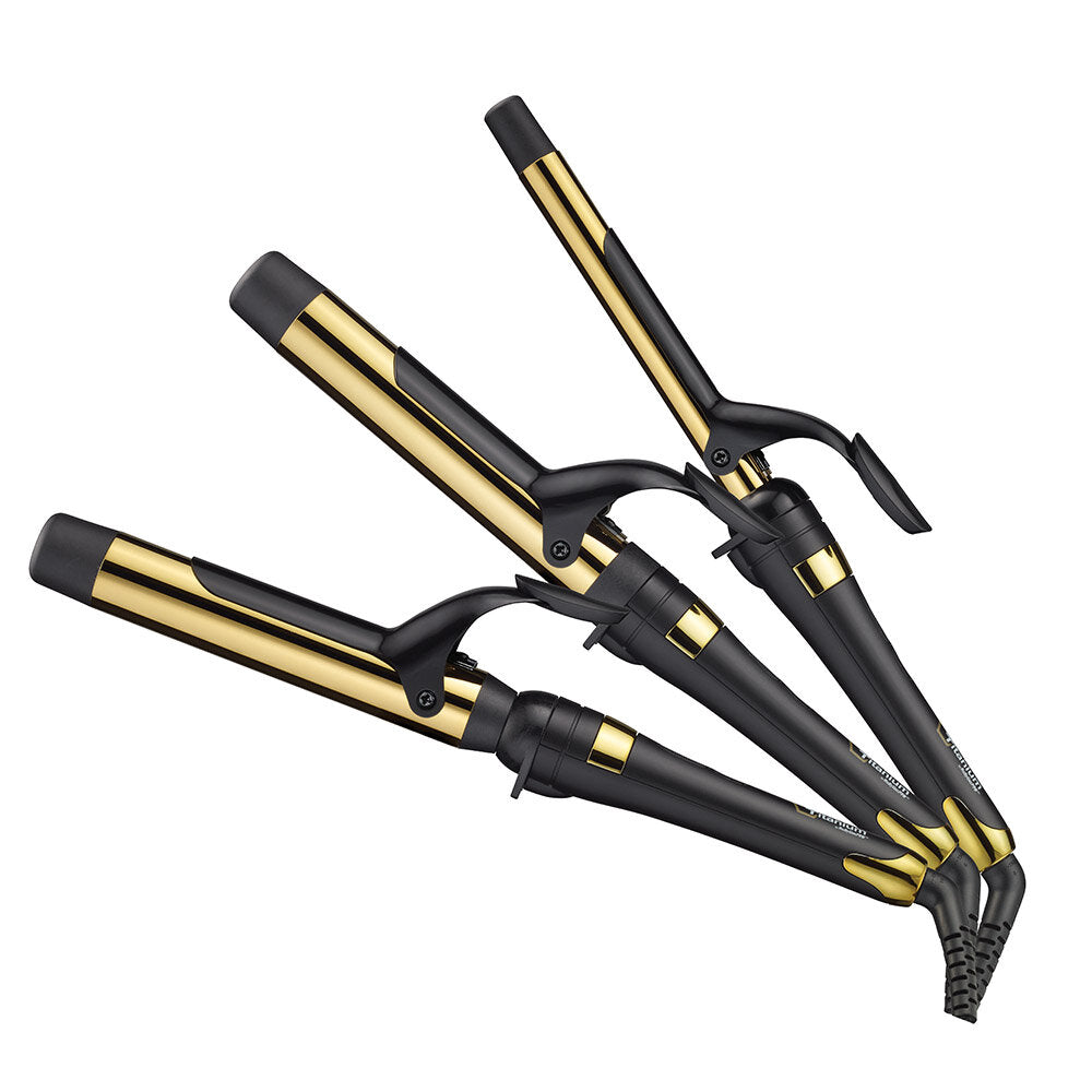 BaByliss PRO Graphite Titanium Curling Iron - 19-25-32mm