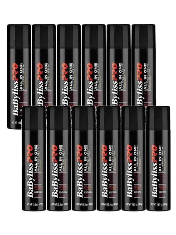 BaBylissPRO All in One Clipper Spray 15.5oz - 12 Pack