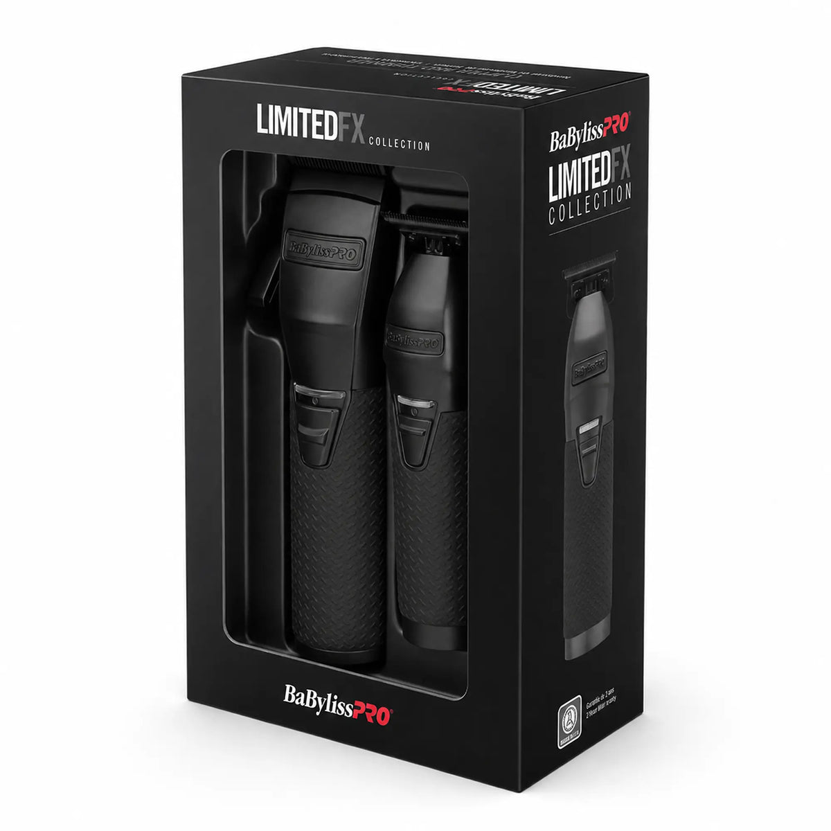 BaBylissPRO BlackFX+ All-Metal Clipper & Trimmer Prepack #FXCTMBPK