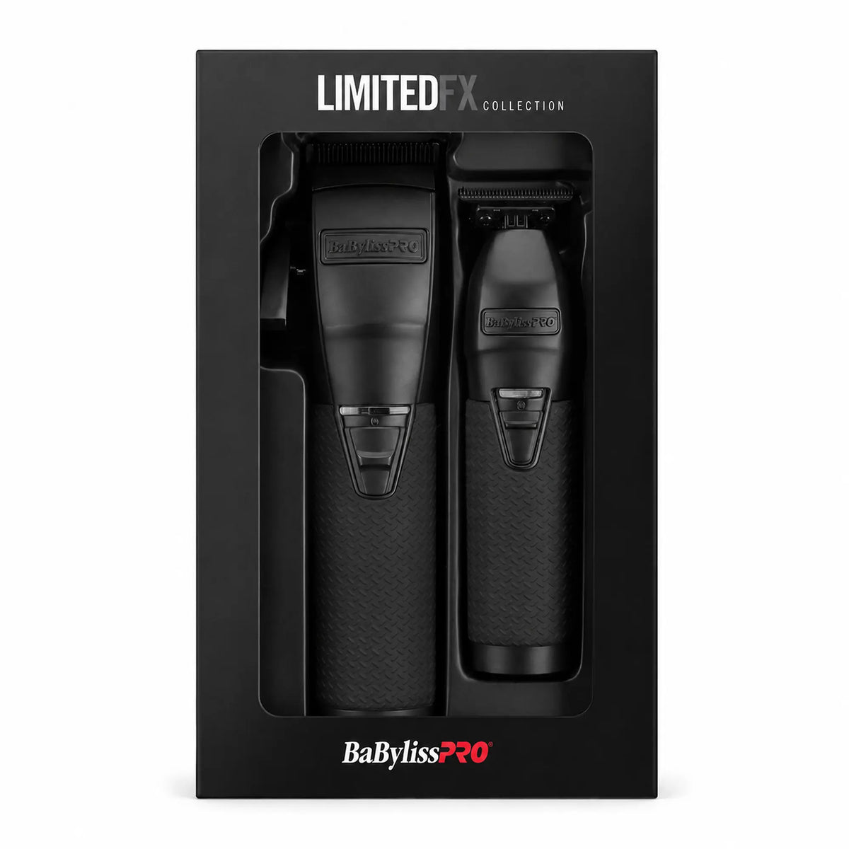 BaBylissPRO BlackFX+ All-Metal Clipper & Trimmer Prepack #FXCTMBPK