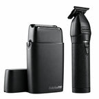 BaBylissPRO BlackFX Trimmer & Double-Foil Shaver Prepack #FXTSMBPK