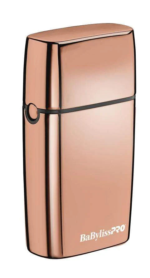BaBylissPRO FOILFX02 Rose Gold Cordless Metal Double-Foil Shaver #FXFS2RG