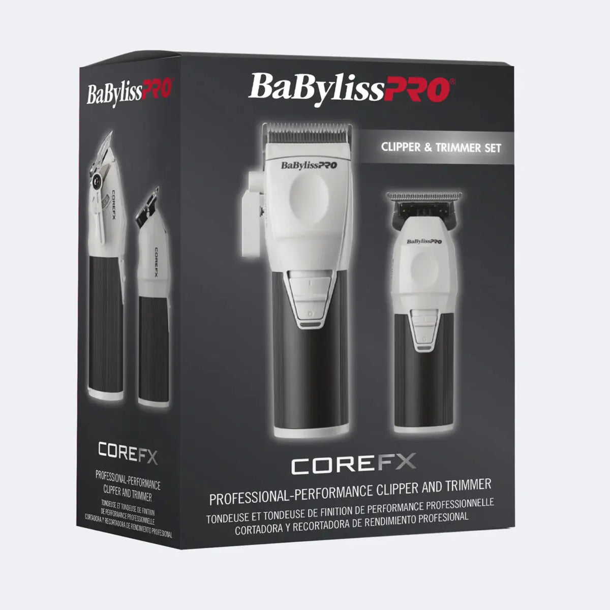 BaBylissPRO COREFX Clipper & Trimmer Prepack #FXCORE2PC