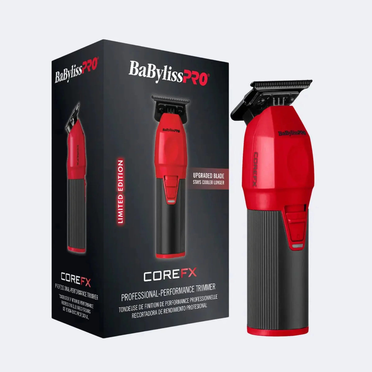 BaBylissPRO COREFX Professional Performance Red Trimmer