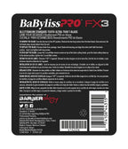 BaBylissPRO Fx3 Trimmer DLC/Titanium Standard Tooth Blade #FX703G