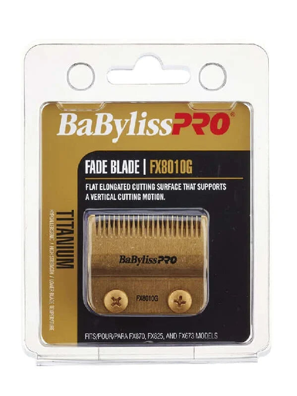 BaBylissPRO Gold Titanium Fade Blade #FX8010G