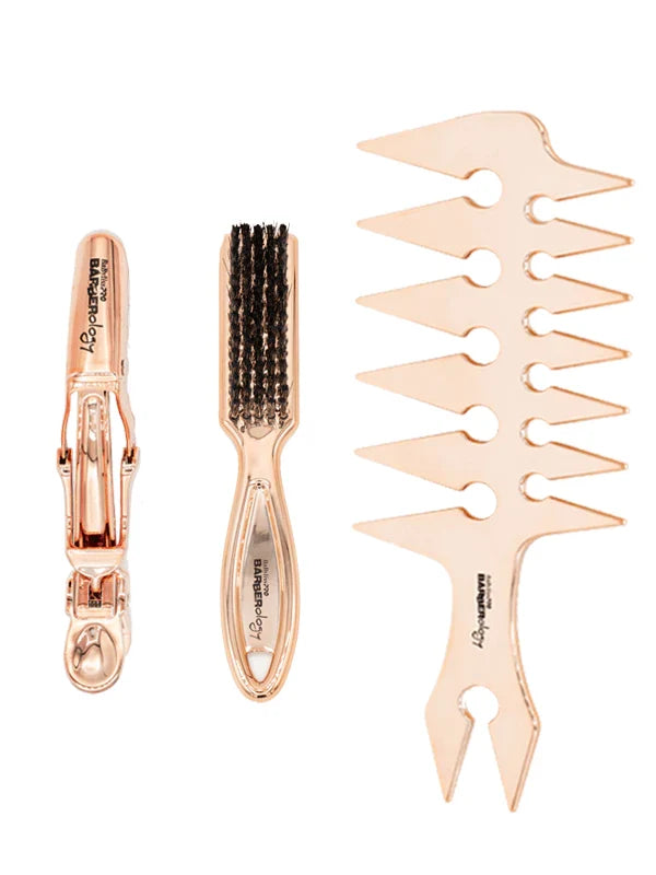 BaBylissPRO Barberology Trio Mix 3-Piece Set Assorted Colors