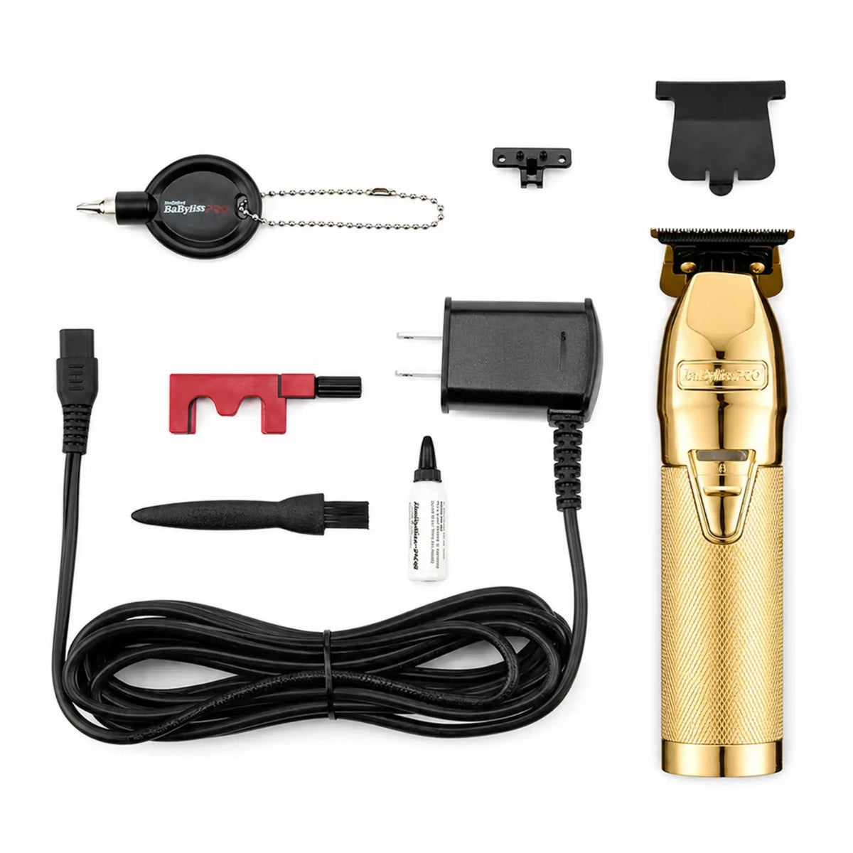 BaBylissPRO GOLDFX+ Nedic All-Metal Lithium Outlining Trimmer #FX787NG