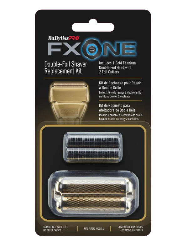 BaBylissPRO FXONE Gold Shaver Replacement Foil & Cutter #FX79RF2G