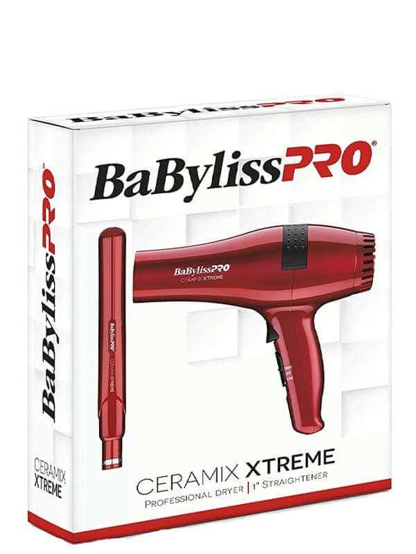 BaBylissPRO Ceramix Xtreme Dryer + 1" Straightener Set #CEPP1N-24