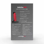 BaBylissPRO Limited Edition Red LO-PROFX Compact High-Performance Trimmer