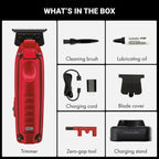 BaBylissPRO Limited Edition Red LO-PROFX Compact High-Performance Trimmer
