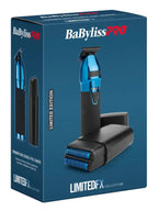 BaBylissPRO LimitedFX Black & Blue Trimmer & Double-Foil Shaver Prepack #FXDUOFS2TBL