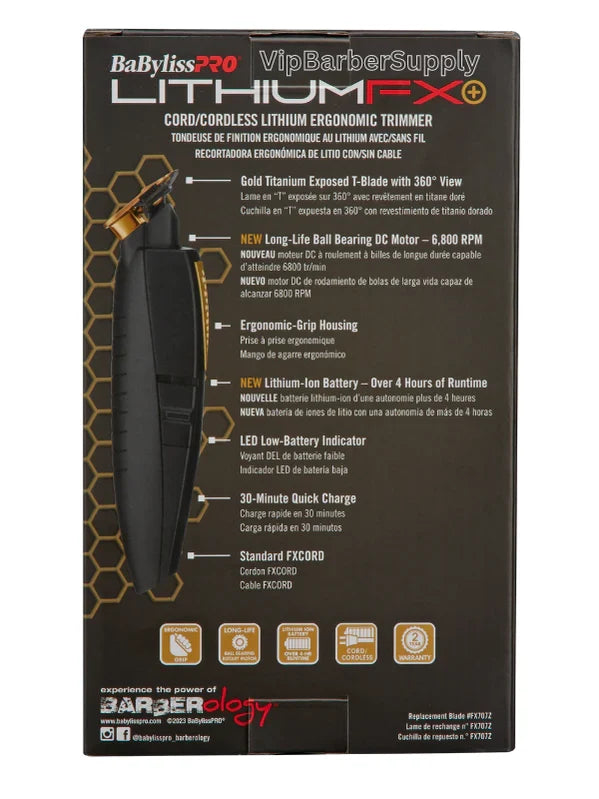 BaBylissPRO Lithium FX+ Cordless