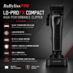BaBylissPRO LO-PROFX Compact High-Performance Clipper #FX82MB