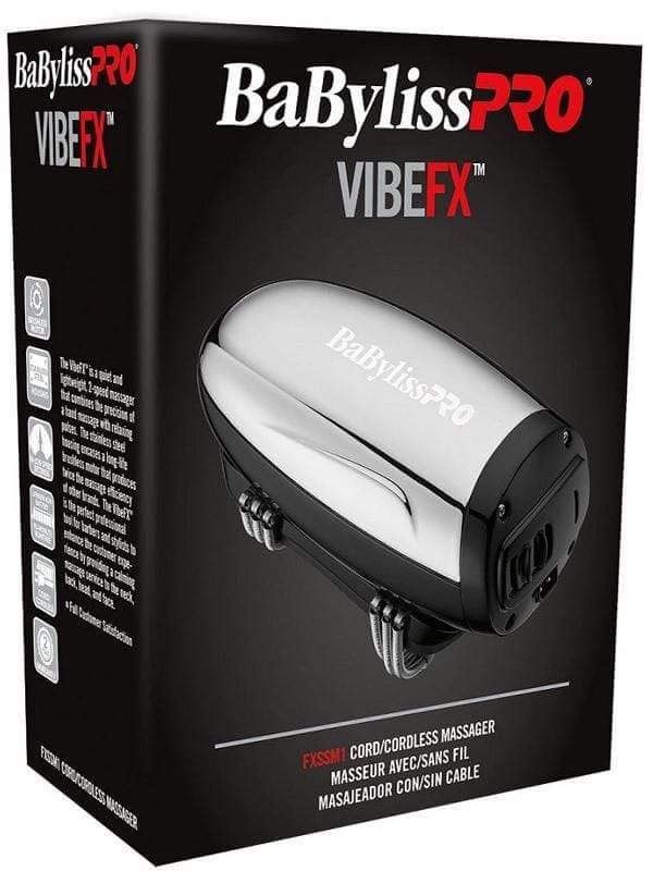 BaBylissPRO VIBEFX Professional Cordless Massager #FXSSM1