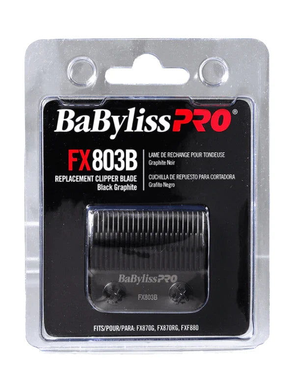 BaBylissPRO Replacement Clipper Blade Black Graphite #FX803B
