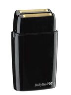 BaBylissPRO FOILFX02 Black Cordless Metal Double-Foil Shaver #FXFS2B