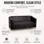 Barber Signature Kensington Reception Bench "Black"