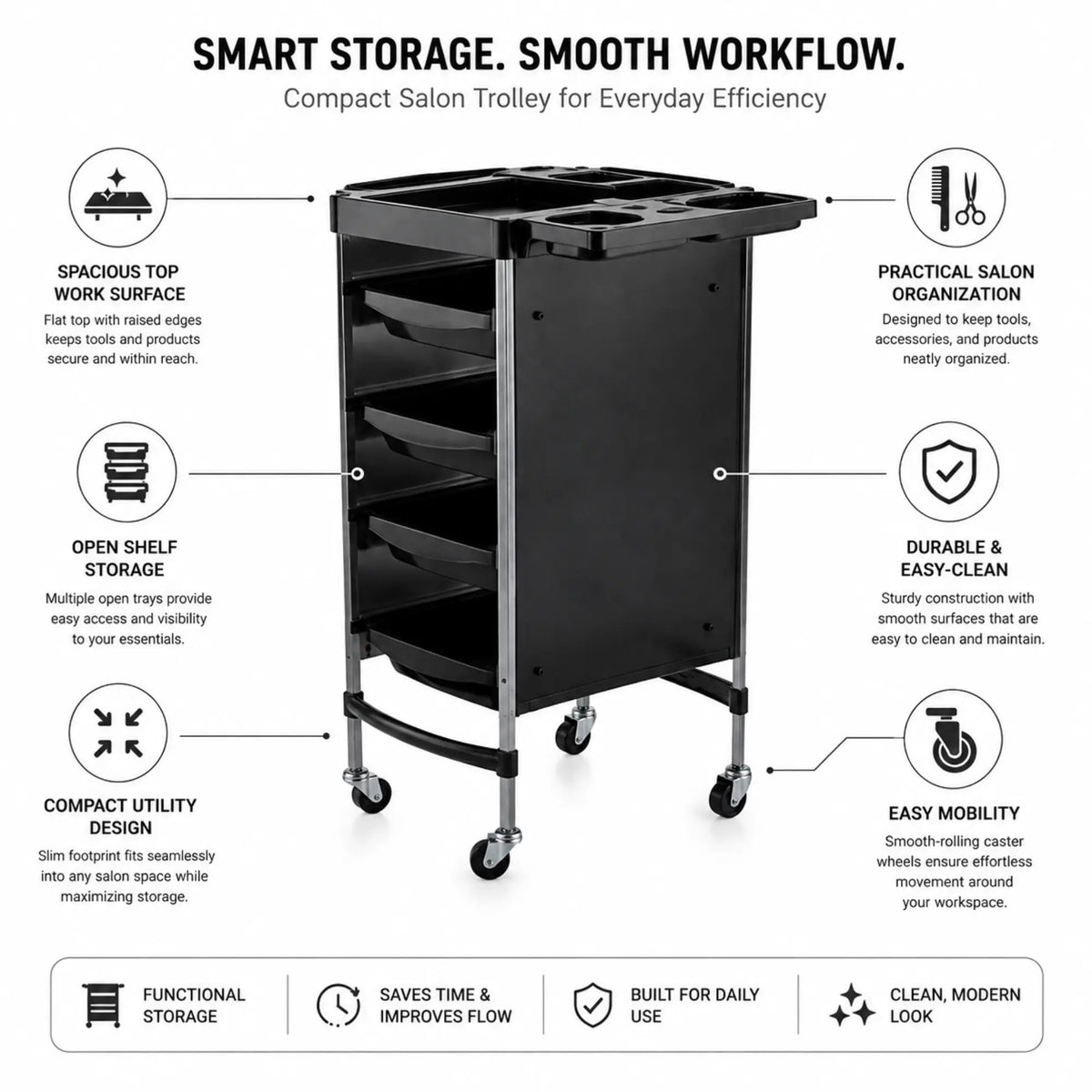 Barber Signature Trolley Cart Assorted options