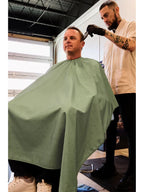 Barber Strong Cutting Cape - Shield Army Green