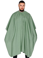 Barber Strong Cutting Cape - Shield Army Green