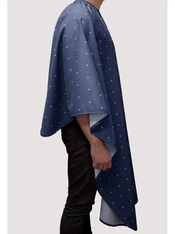 Barber Strong Cutting Cape - Shield Blue