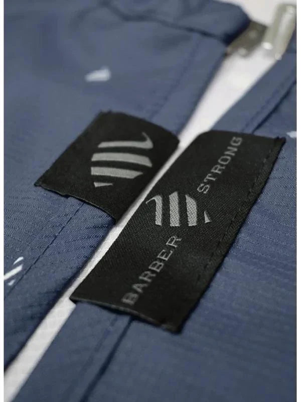 Barber Strong Cutting Cape - Shield Blue