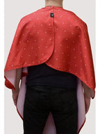 Barber Strong Cutting Cape - Shield Red