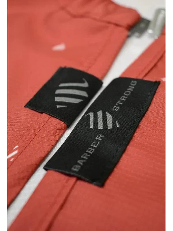 Barber Strong Cutting Cape - Shield Red