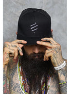 Barber Strong Snapback Black/Black