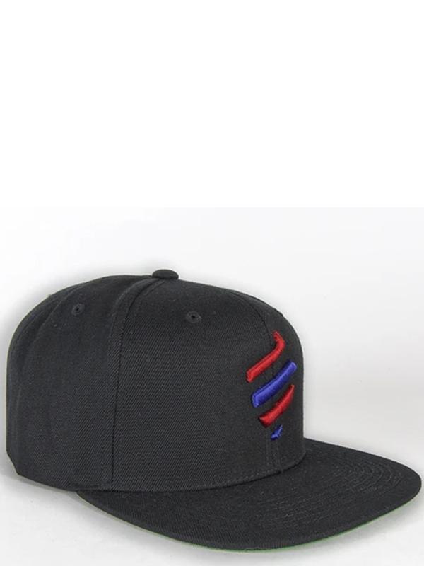 Barber Strong Snapback black/red/blue