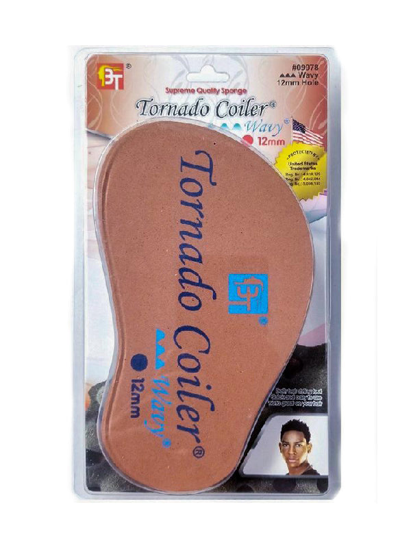 BT Tornado Coiler Wavy Hair Sponge 12mm Hole #09978