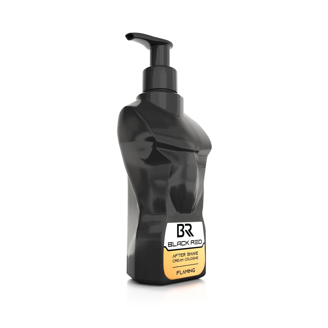 Black Red After Shave Cream Cologne -Flaming 350ml