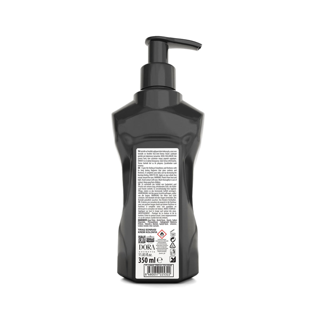 Black Red After Shave Cream Cologne -Flaming 350ml