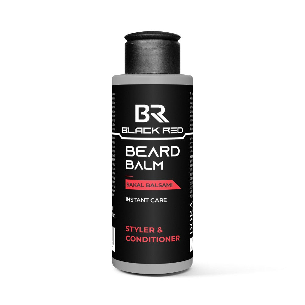 Black Red Beard Care Set