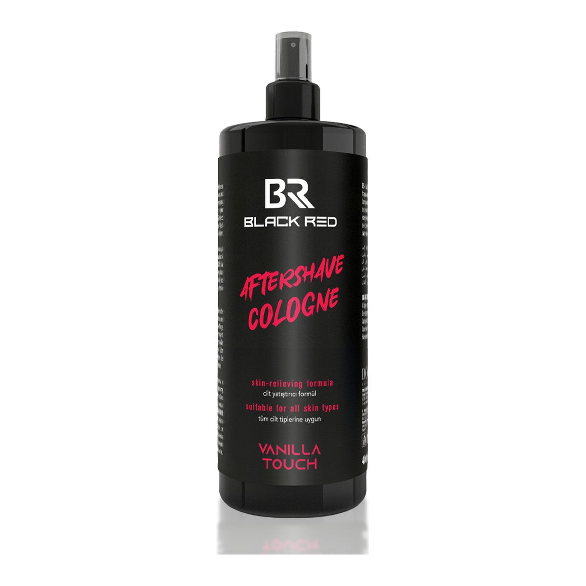 Black Red After Shave Cologne Vanilla Touch 400ml