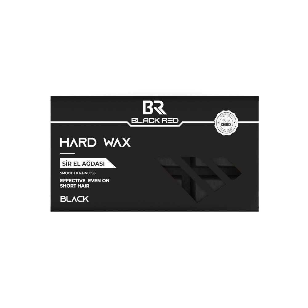 Black Red Depilatory Hard Wax Black - 500ml
