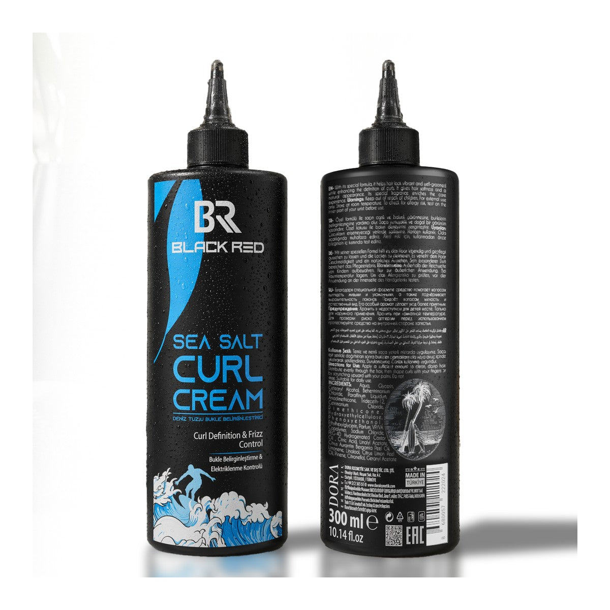 Black Red Sea Salt Curl Cream 300ml