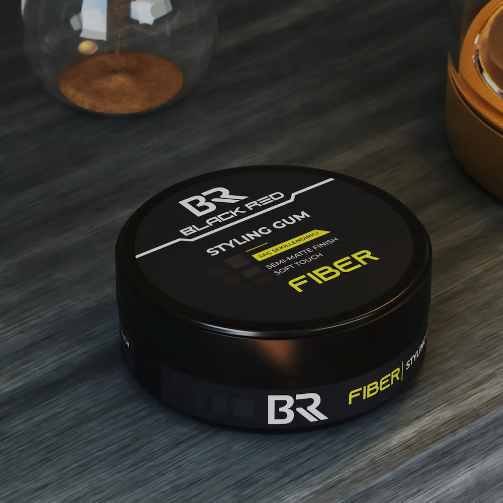 Black Red Styling Gum Fiber Spider Wax 120ml