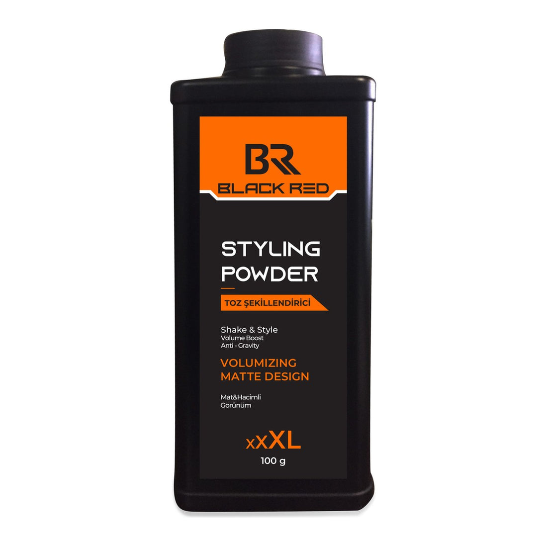 Black Red Styling Powder 100g