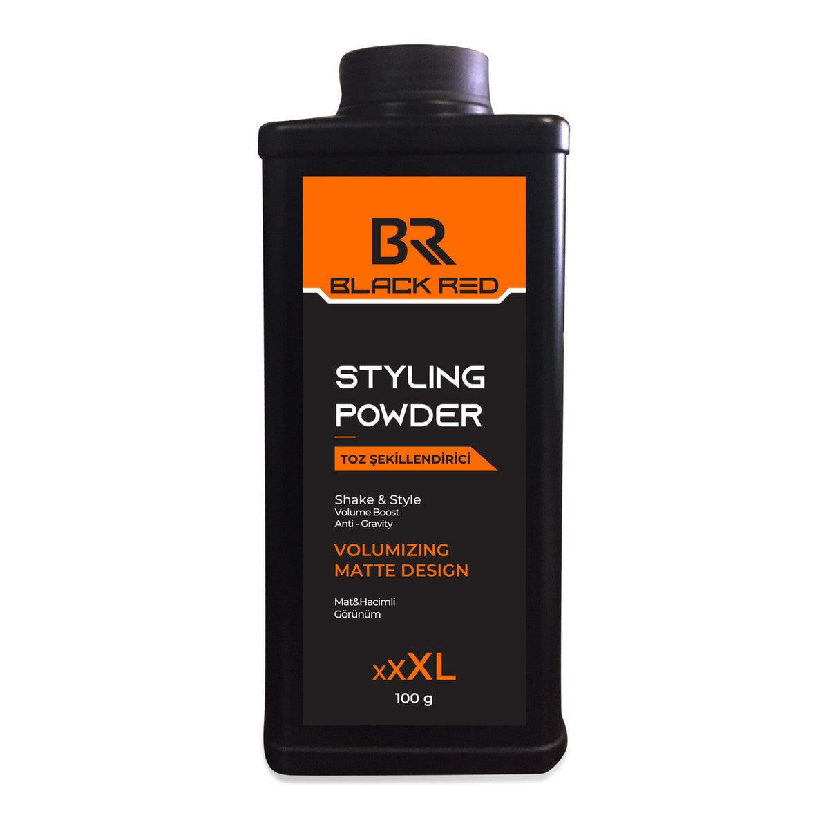 Black Red Styling Powder 100g