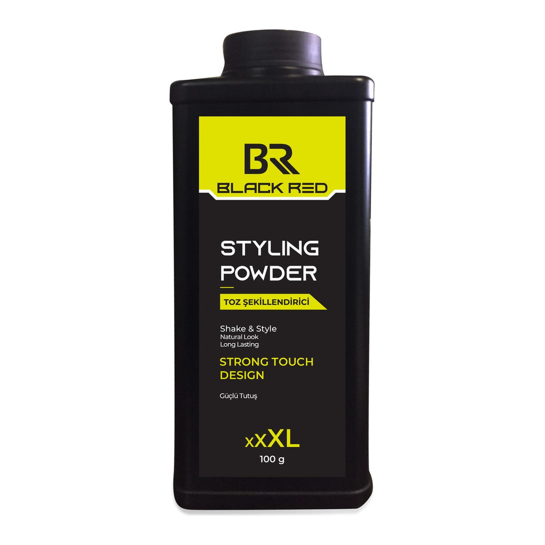Black Red Styling Powder 100g, Strong Touch